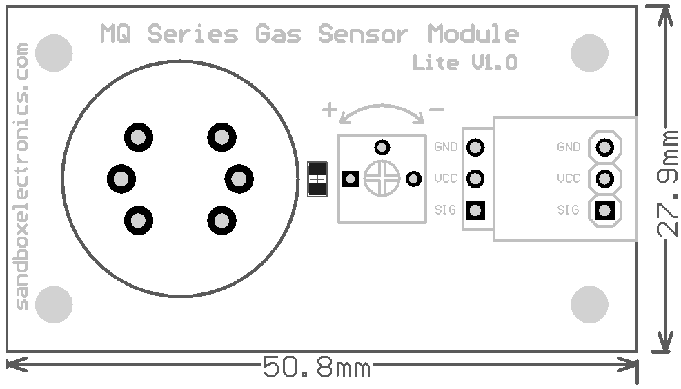 MQ2 Detector de Gas LP Butano Hidrógeno - UNIT Electronics